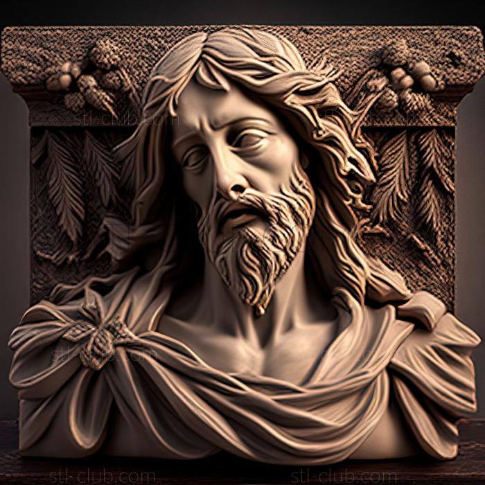 3D model st jesus (STL)